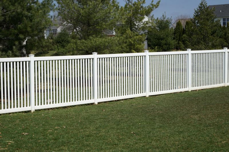 White Pvc Fence Installation in Pearland, TX