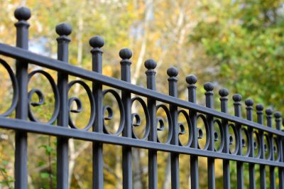 Wrought Iron Fence Installation